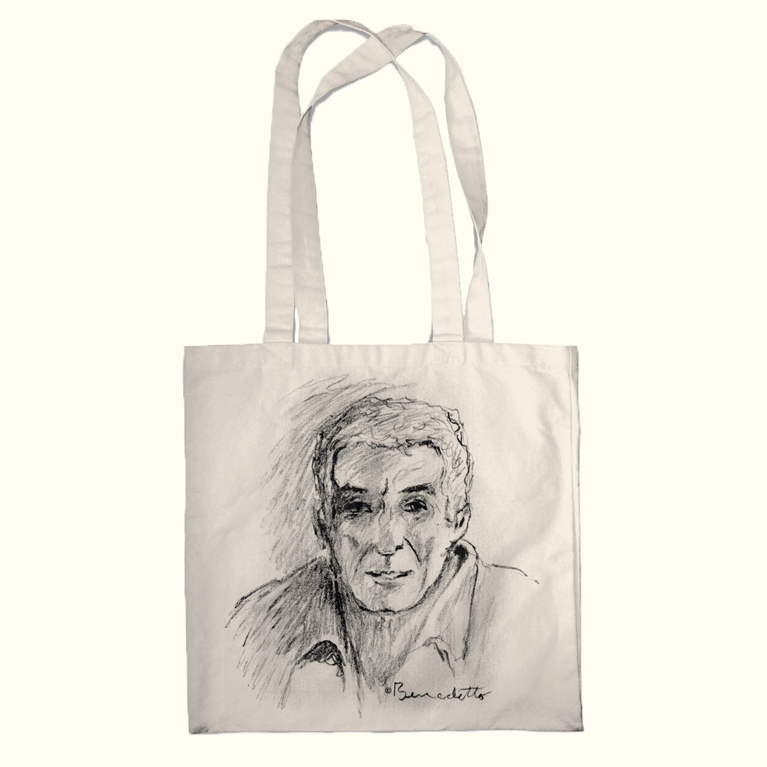 Tony Self-Portrait Sketch Tote Bag – Tony Bennett Official Store